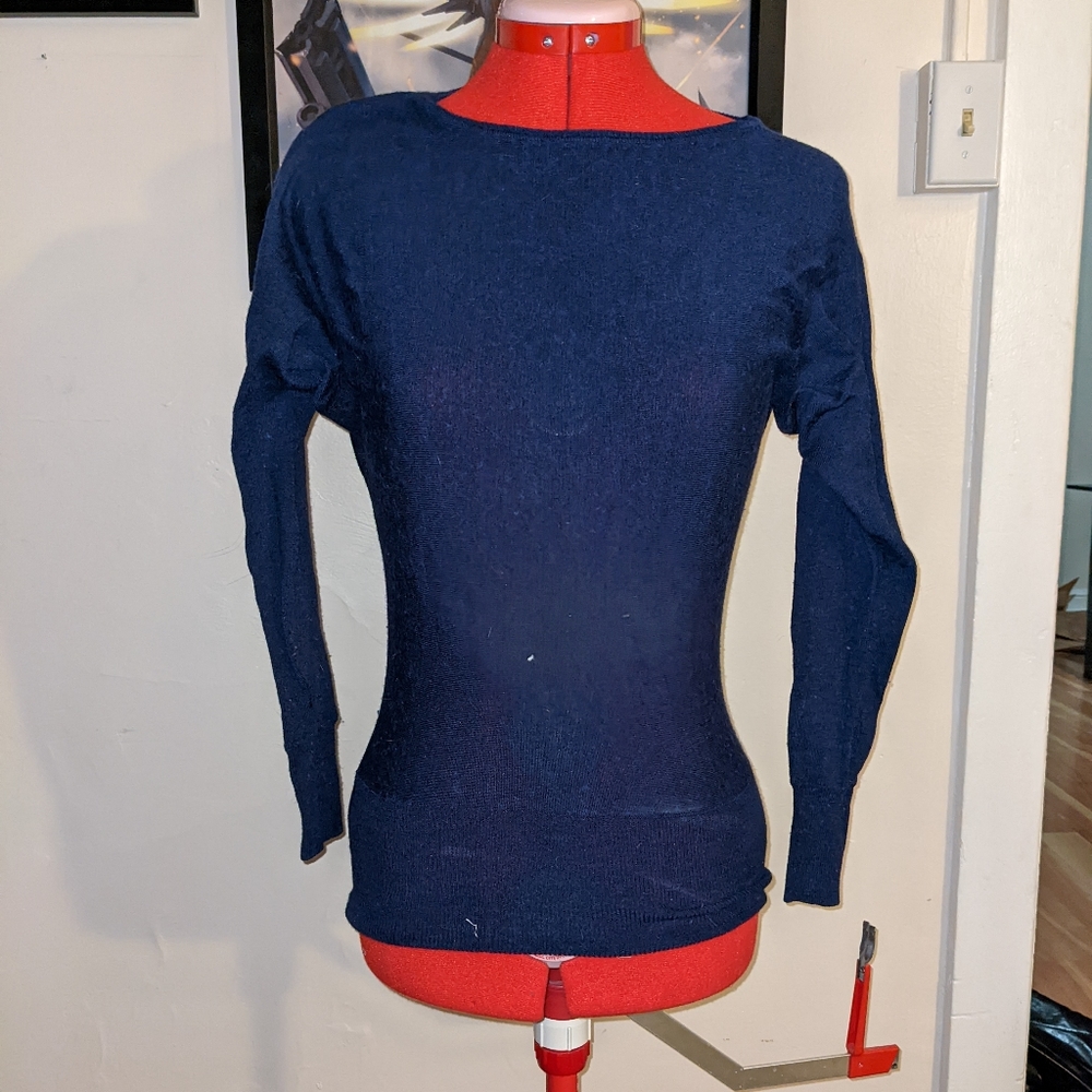 XS Navy Blue The Limited Sweater